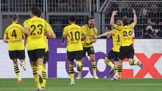 Borussia segura o PSG e sai na frente na semifinal da Champions - Foto: (Chritopher Neundorf/EFE)