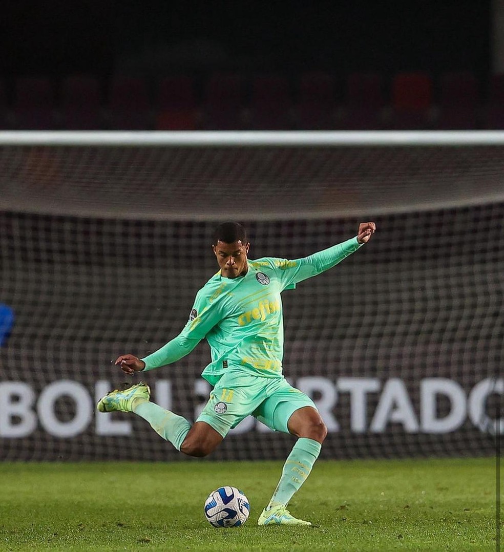 Pedro Felipe, zagueiro da base do Palmeiras — Foto: Arquivo Pessoal