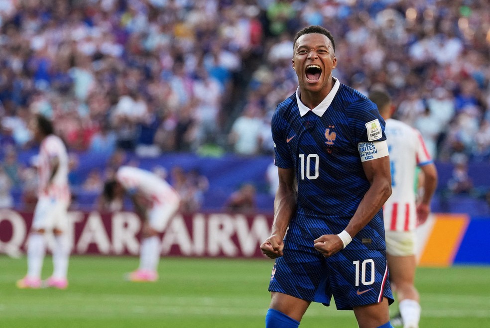 Mbappé em ação — Copa dos protagonistas