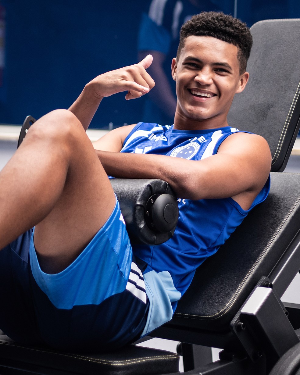 Kauã Prates; Cruzeiro — Foto: Gustavo Aleixo/Cruzeiro