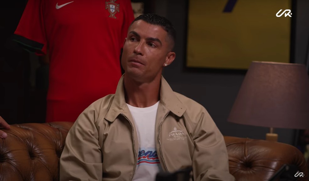 Cristiano Ronaldo desabafa sobre carreira e cobranças após a Eurocopa 2024 — Foto: Reprodução / UR Cristiano
