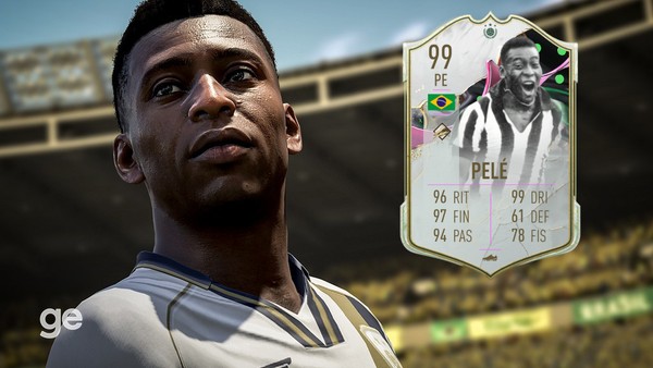 Carta perfeita do Pelé é disponibilizada grátis no FIFA 23