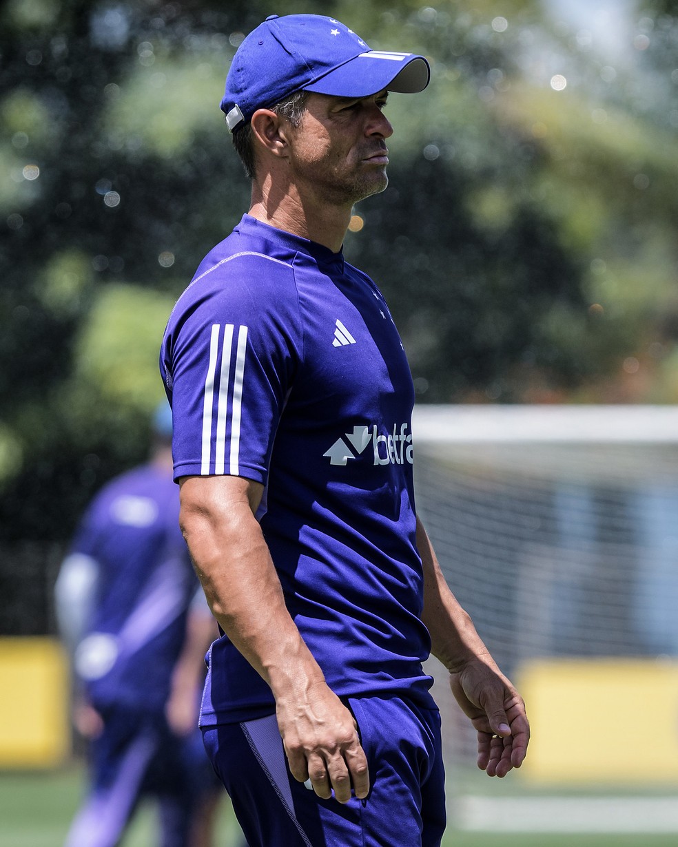 Rogério Lima atuava como preparador de goleiros do Cruzeiro — Foto: Gustavo Aleixo/ Cruzeiro