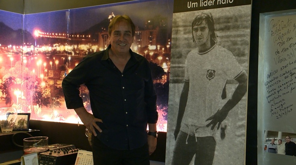 Adalberto Lopes, ex-técnico do Rio Branco-ES — Foto: Reprodução/TV Gazeta