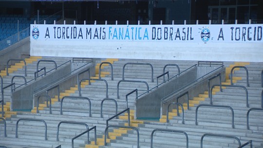 Veja o que o Grêmio pensa sobre volta da avalanche após compra da gestão da Arena - Presidente Alberto Guerra e empresário Marcelo Marques falam sobre pedido recorrente da torcida