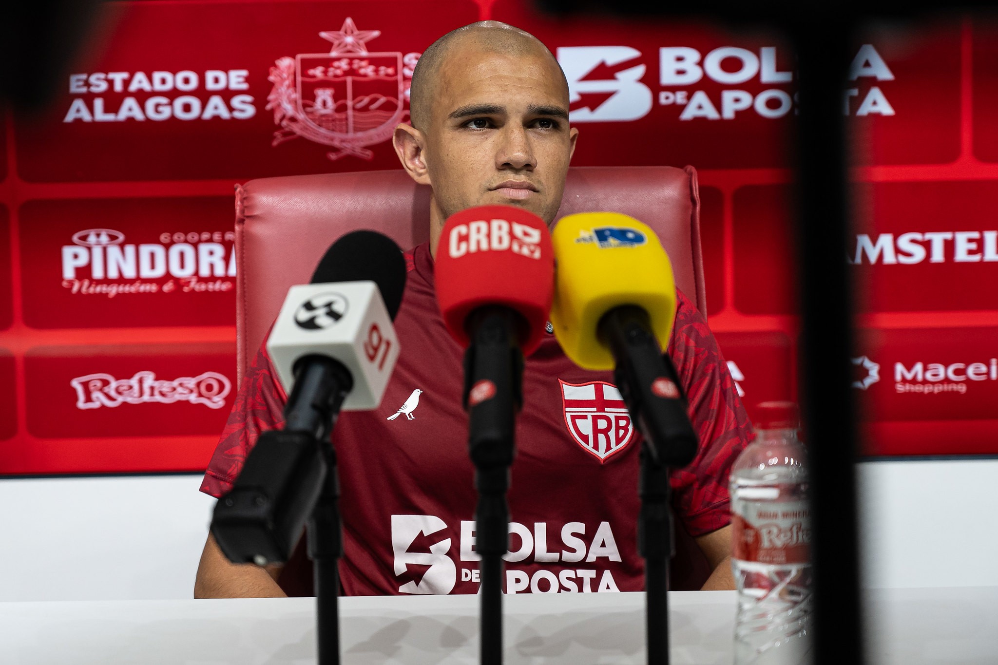 Crystopher recusa protagonismo e pede pés no chão ao CRB na briga pelo acesso