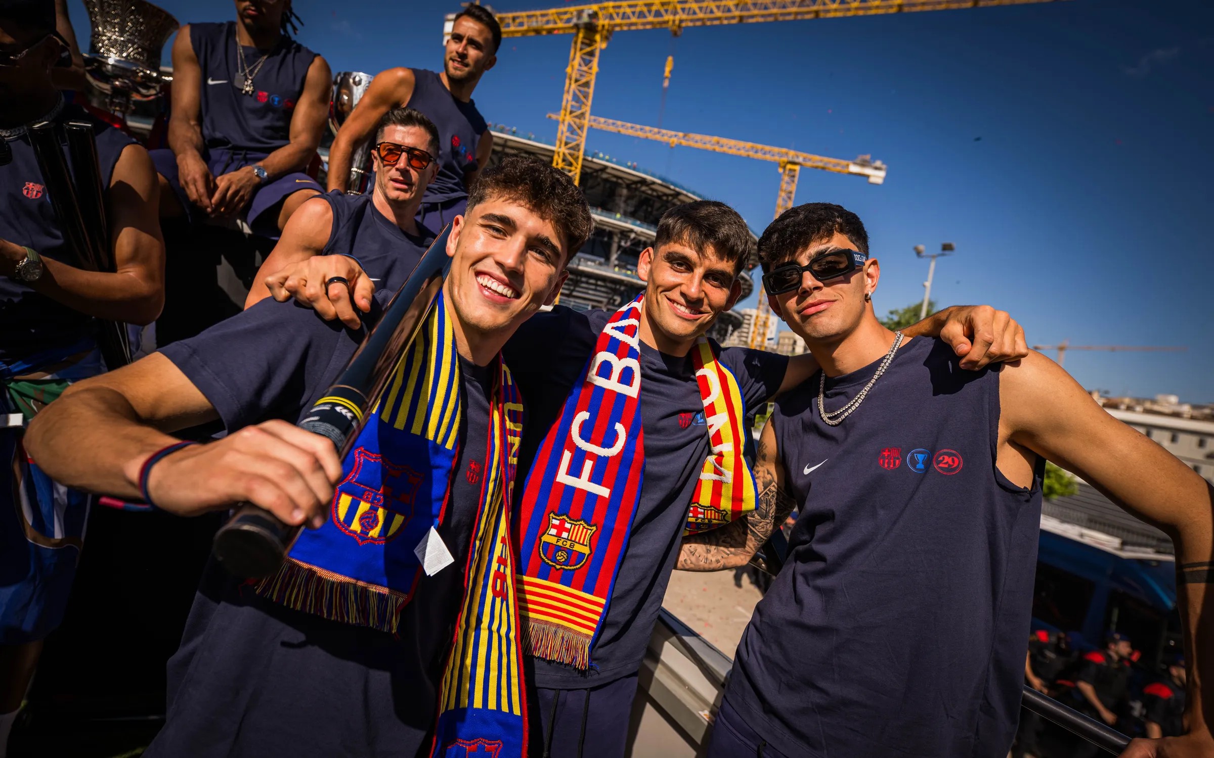 Barcelona comemora título da La Liga 2025/26 com torcida; confira