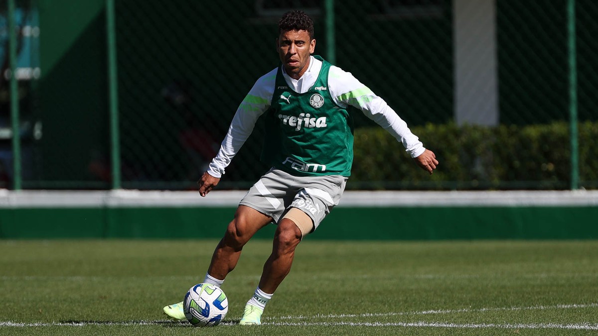 Com volta de Marcos Rocha, Palmeiras inicia preparação para jogo ...