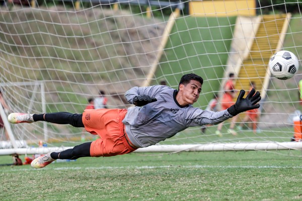 Justin Cornejo, goleiro do Barcelona-EQU de Guayaquil — Foto: Divulgação/Barcelona-EQU