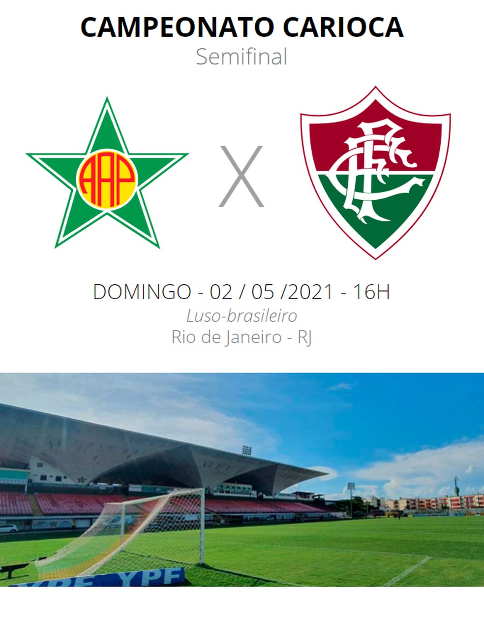 Onde assistir Fluminense x Portuguesa AO VIVO pelo Campeonato Carioca