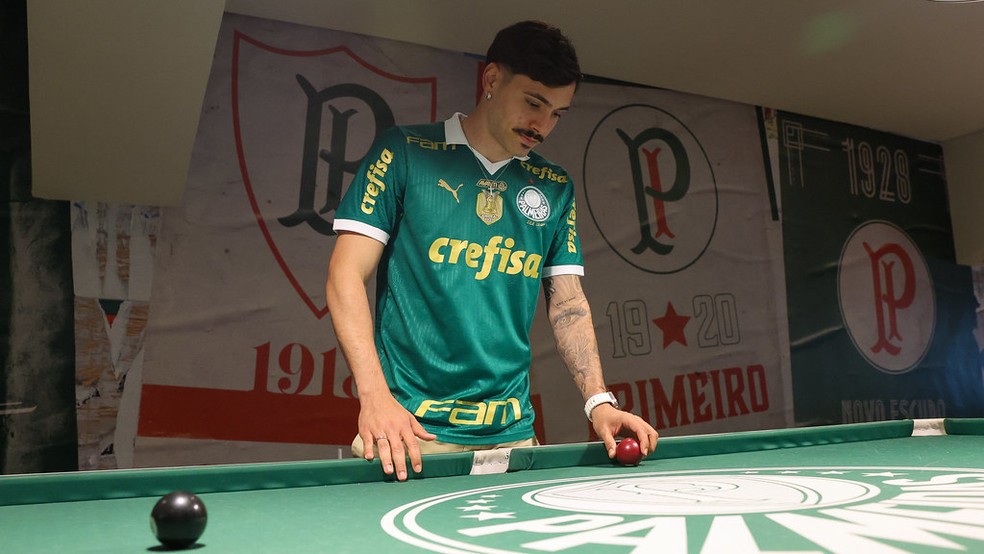 Maurcio faz tour pelo Palmeiras  Foto: Csar Greco/Palmeiras