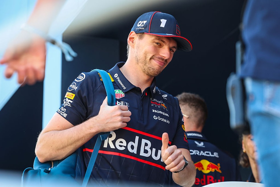 Max Verstappen durante o GP de Mônaco da F1 2025 — Foto: Kym Illman/Getty Images