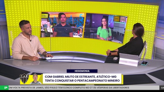 Atlético-MG chega mais pressionado na final do Mineiro? sportv News debate - Programa: sportvnews 