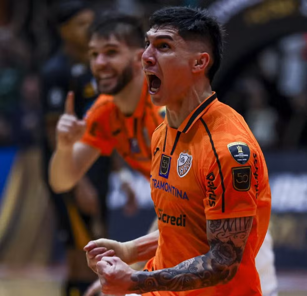 Carlos Barbosa é heptacampeão da Libertadores de Futsal — Foto: Divulgação/Conmebol
