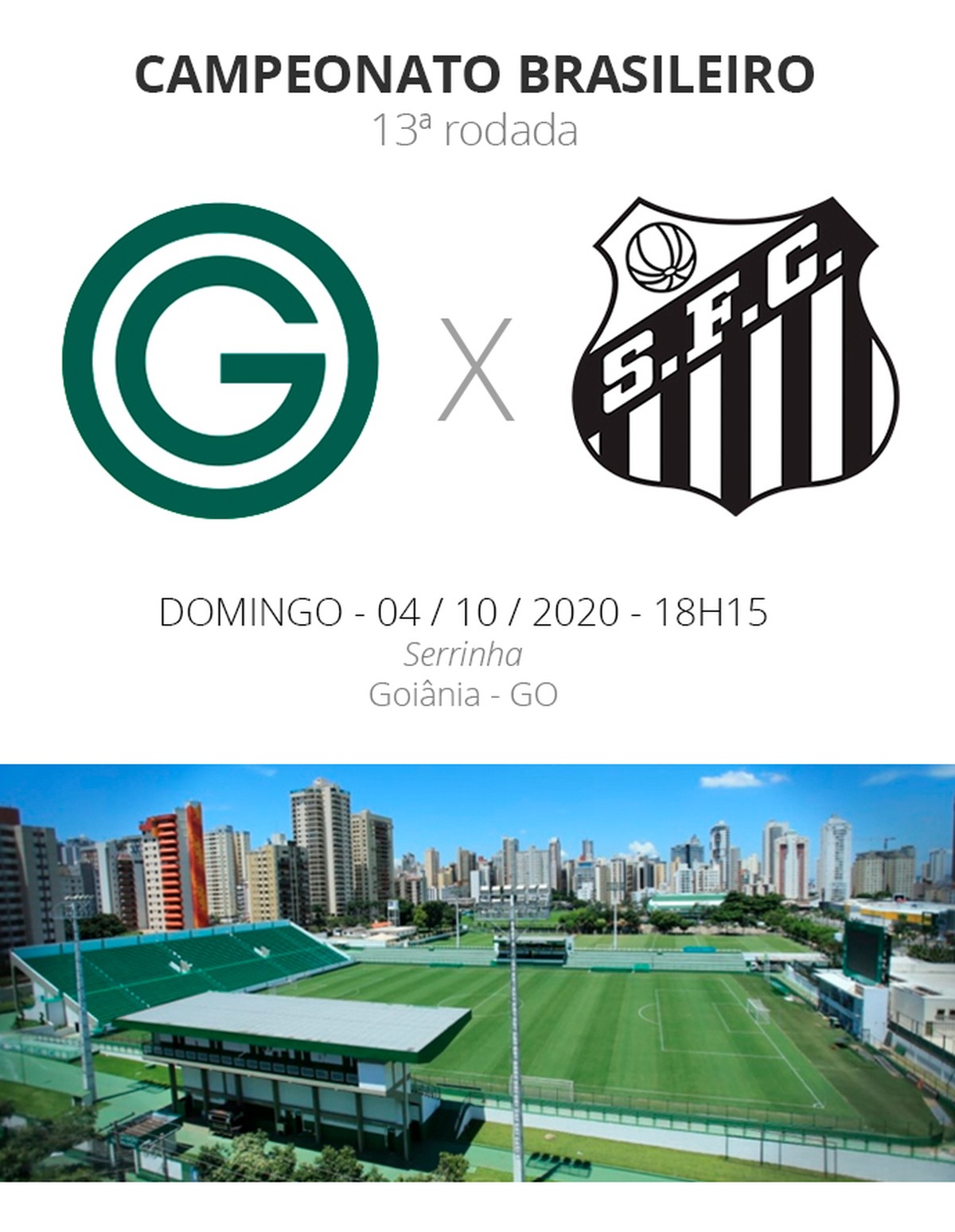 Goiás x Santos: veja onde assistir à partida pela 33ª rodada do Brasileirão  - Gazeta Esportiva