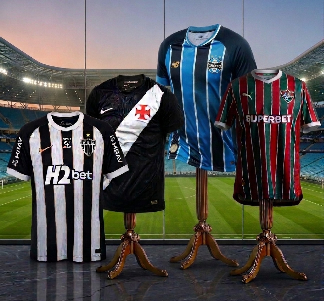 Série A: Grêmio inicia nova parceria com New Balance e é o quarto clube a trocar fornecedor em 2026