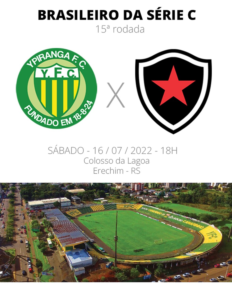 Ypiranga VS Floresta: Serviço de Jogo! - Ypiranga Futebol Clube