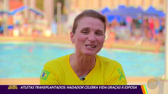 Nadador leva prata quatro meses após transplanteelite xbet apostasrim doado por esposa: "Segunda chanceelite xbet apostasviver" - Programa: Globo Esporte - Campinas/Piracicaba 