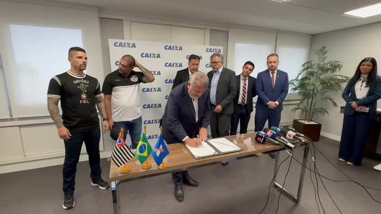 Gaviões, Corinthians e Caixa assinam protocolobwana bet sign upintenções para quitação da Arena