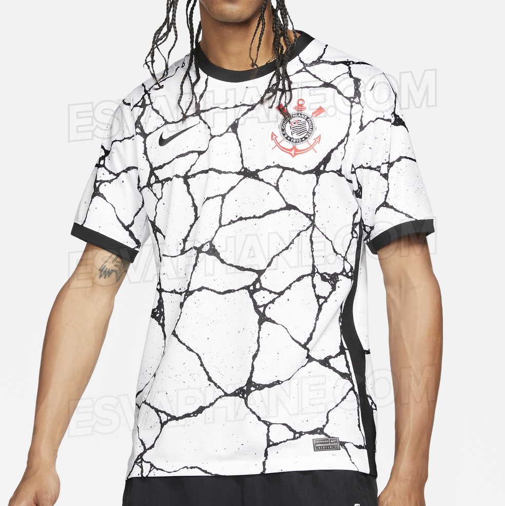 Qual a nova camisa do Corinthians 2021?