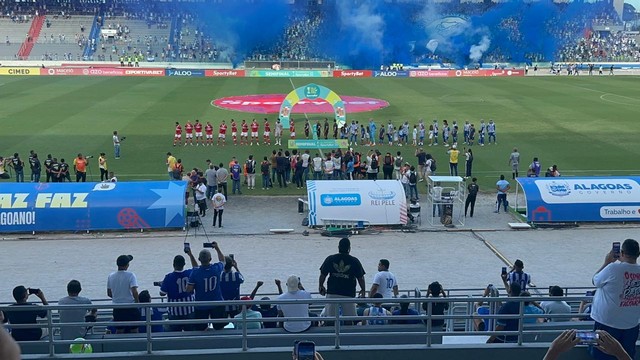 CSA x CRB, no Estádio Rei Pelé, em Maceió
