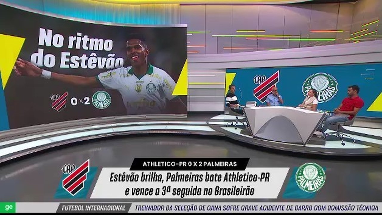 Palmeiras vence a terceira seguida no Brasileirão com showcódigo de bônus betano hojeEstêvão; Seleção analisa