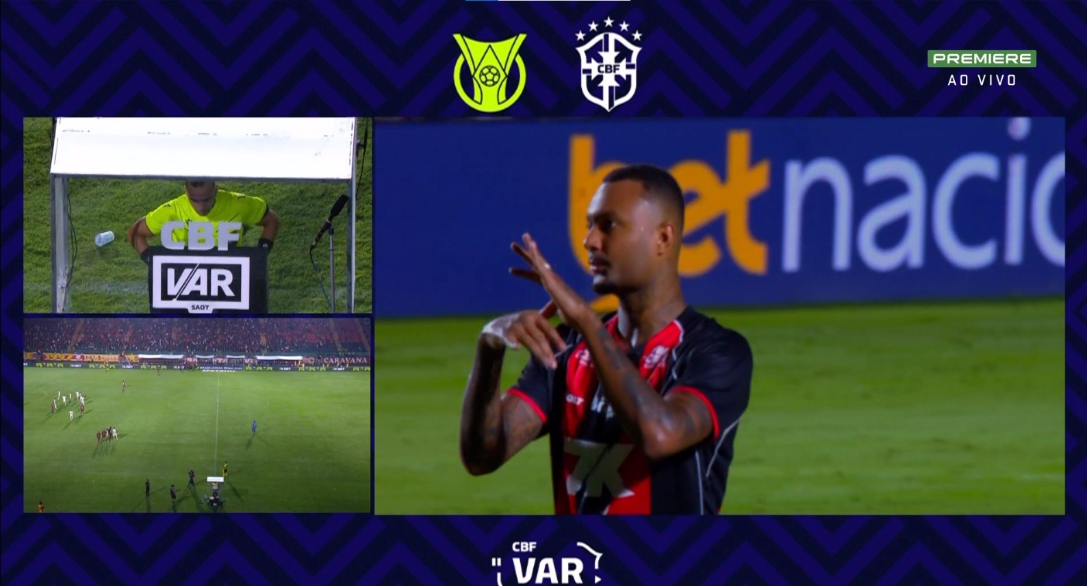 Análise de VAR: Desdobramentos das Expulsões de Cacá e Luan Cândido em Vitória x Palmeiras