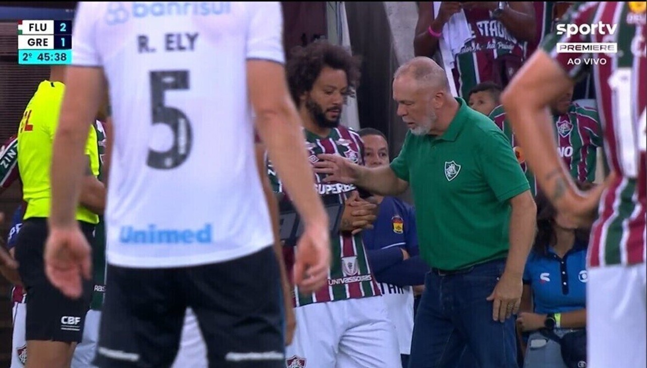 Marcelo explica briga com Mano Menezes e saída do Fluminense | Ge