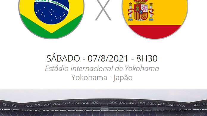 Brasil x Espanha na final do futebol das Olimpíadas: programação e horário