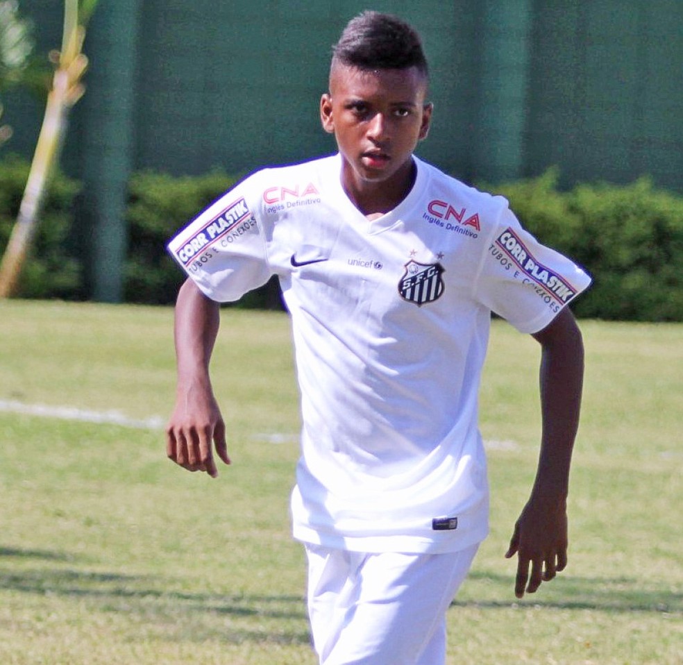 Rodrygo jogou a Copa Votorantim com 14 anos — Foto: Divulgação/Prefeitura de Votorantim