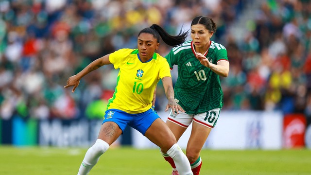 México x Brasil - Amistoso Futebol Feminino