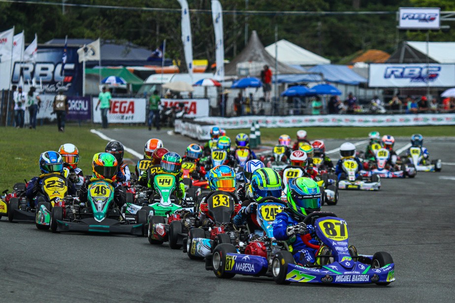 Corrida de Kart: 20 voltas (Estacionamento do Via Sul)