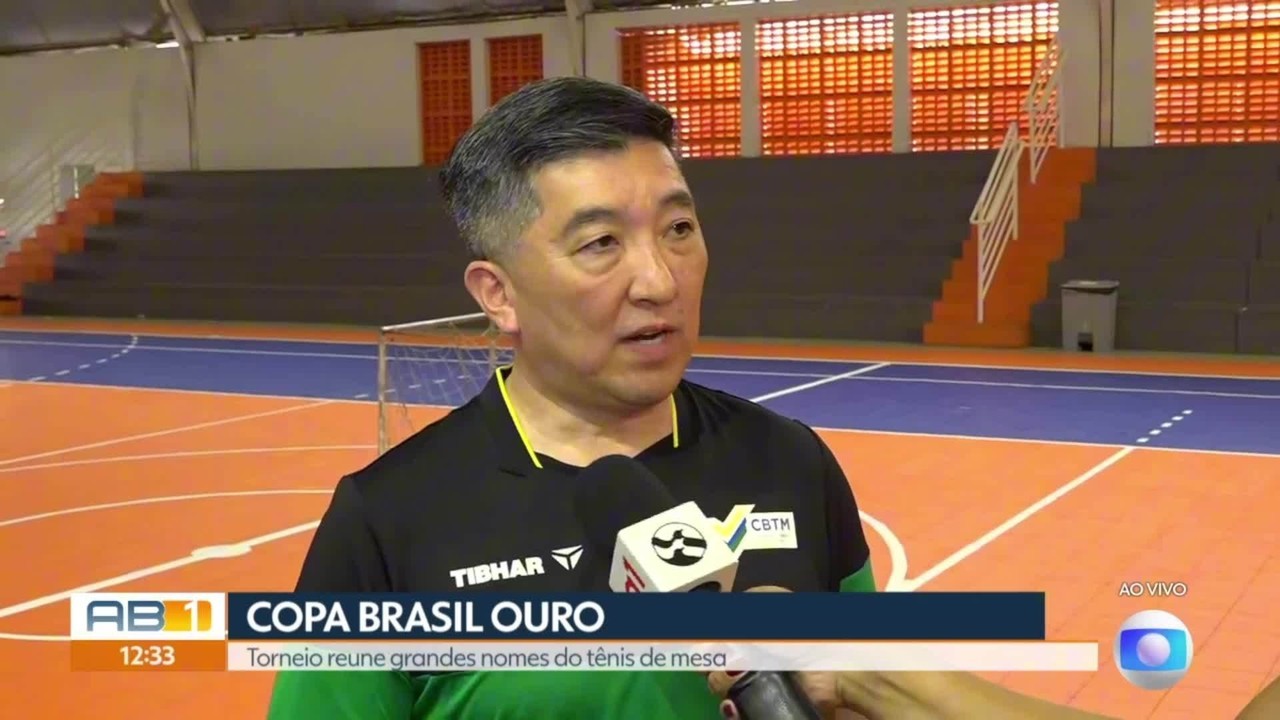 Hugo Hoyama inicia Clínica da Copa Brasil de Tênis de Mesa em Maceió e elogia atletas: "Talento"