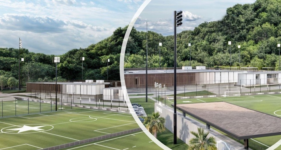 Imagens externas do projeto do novo CT &mdash; Foto: ge