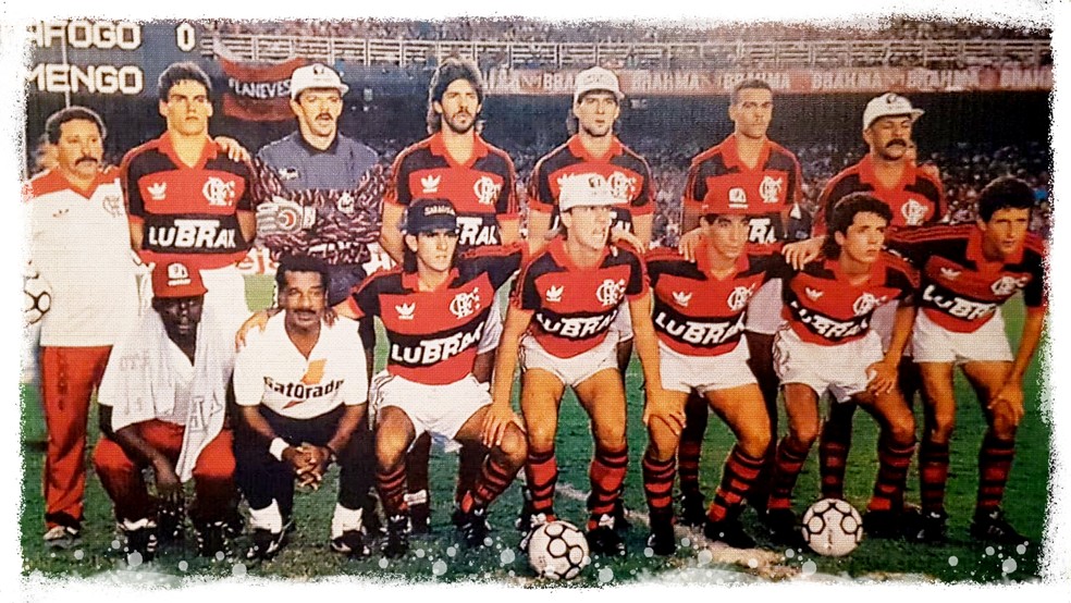 Flamengo em 1992  Foto: GloboEsporte