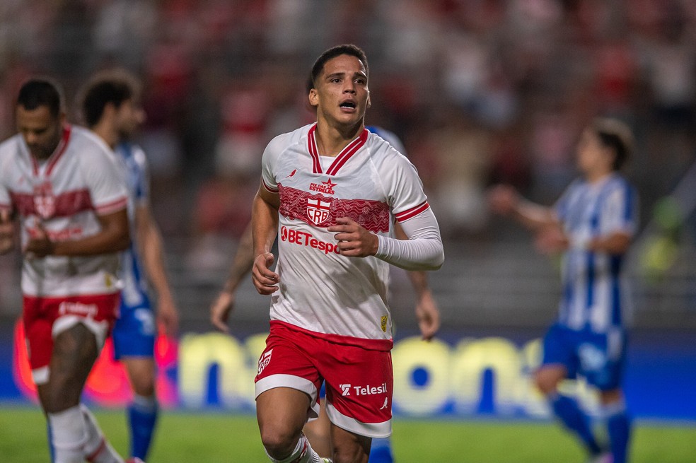 Thiaguinho é um dos destaques do CRB — Foto: Francisco Cedrim/ASCOM CRB