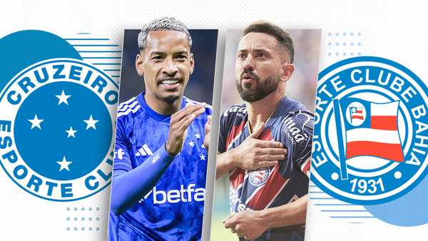 Promessas Matheus Pereira e Everton Ribeiro para impulsionar Cruzeiro e Bahia.