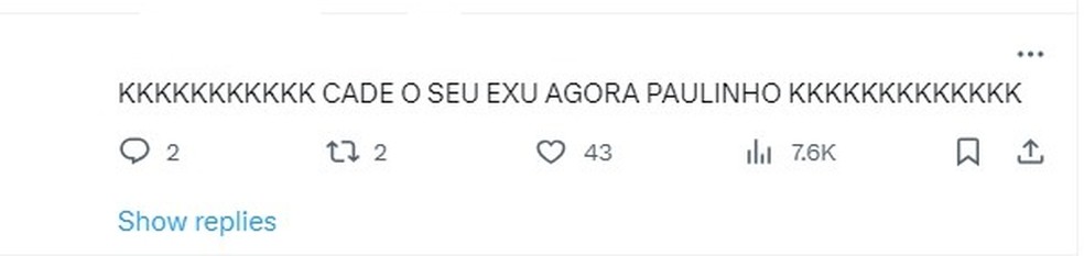 Paulinho sofre intoler&acirc;ncia religiosa nas redes socias ap&oacute;s entrar em campo pela Sele&ccedil;&atilde;o &mdash; Foto: Reprodu&ccedil;&atilde;o/Redes Sociais