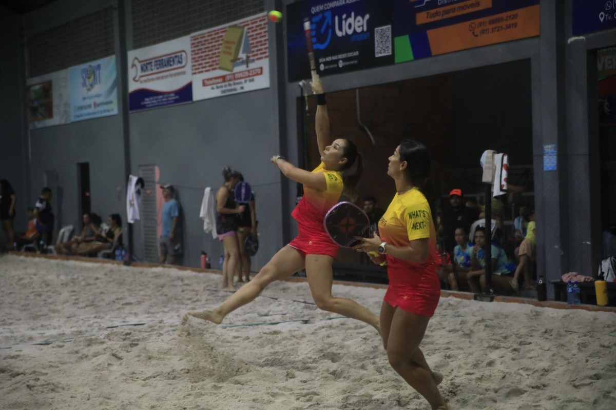 Beach Tennis reúne 56 atletas no primeiro torneio realizado em Belém, a  partir desta quinta-feira, pa