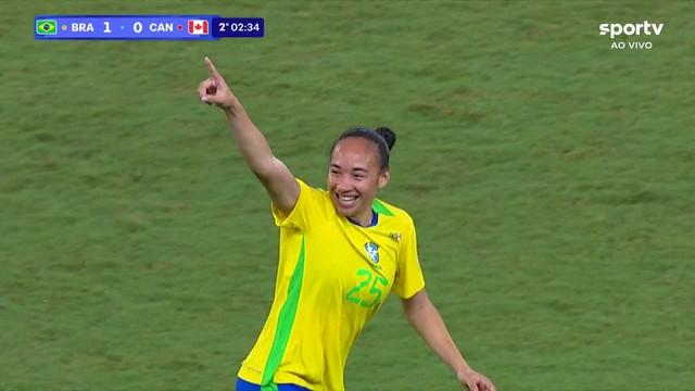Aline Gomes em Brasil x Canadá