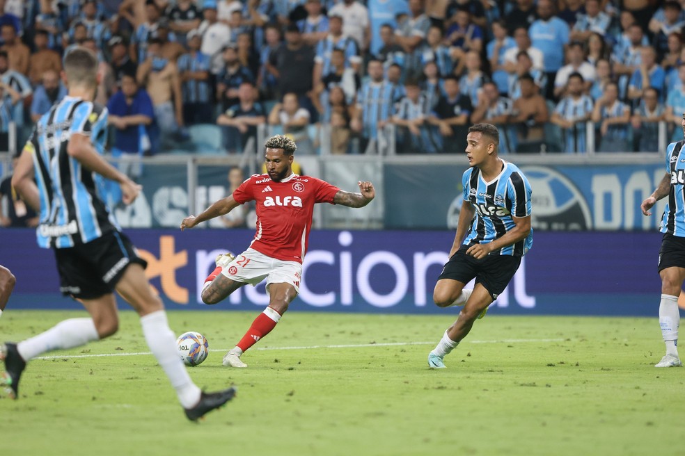 Gre-Nal 445 Grêmio Arena Inter Wesley — Foto: Ricardo Duarte / Internacional