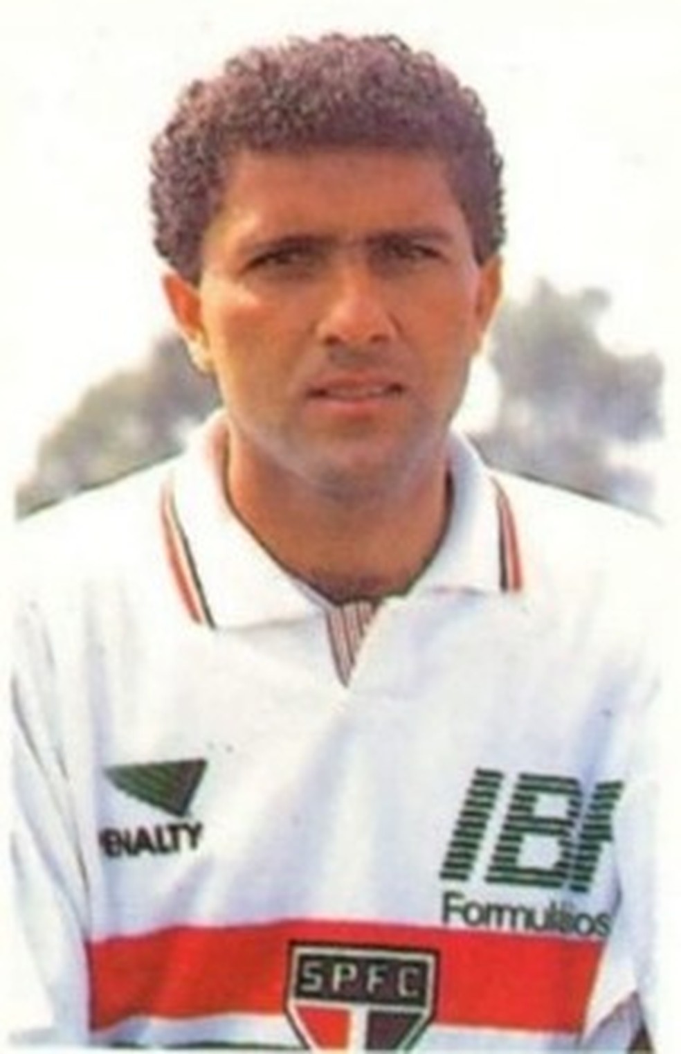 Suélio Lacerda pelo São Paulo em 1992 — Foto: Arquivo Pessoal