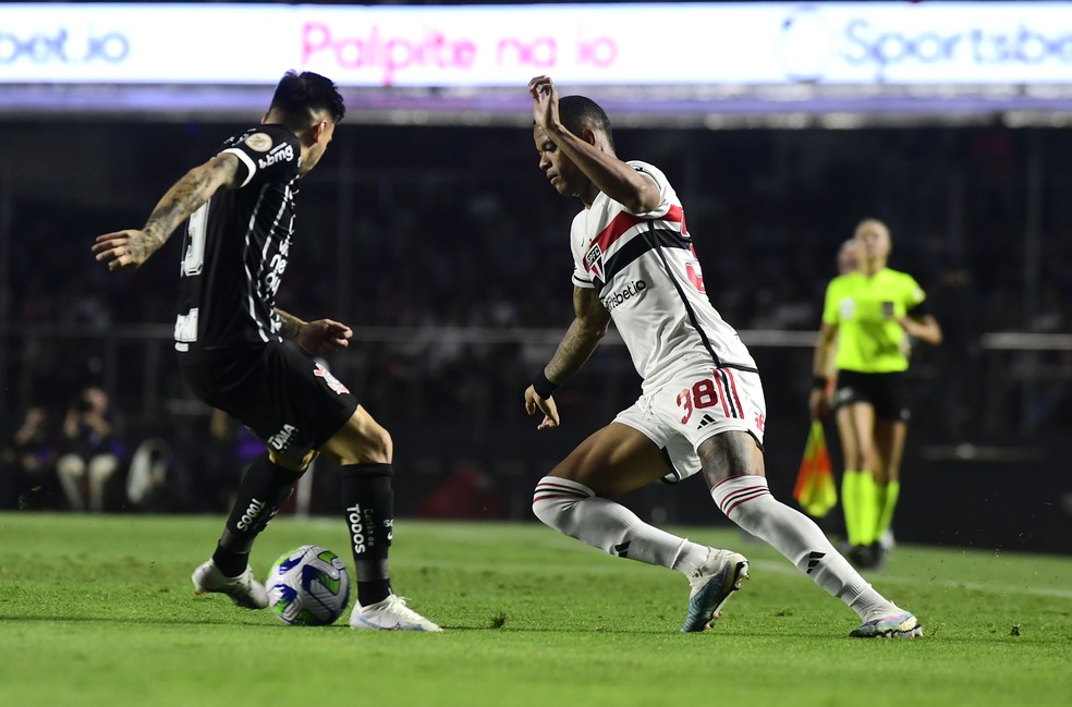 São Paulo x Corinthians, Caio Paulista — Foto: Marcos Ribolli
