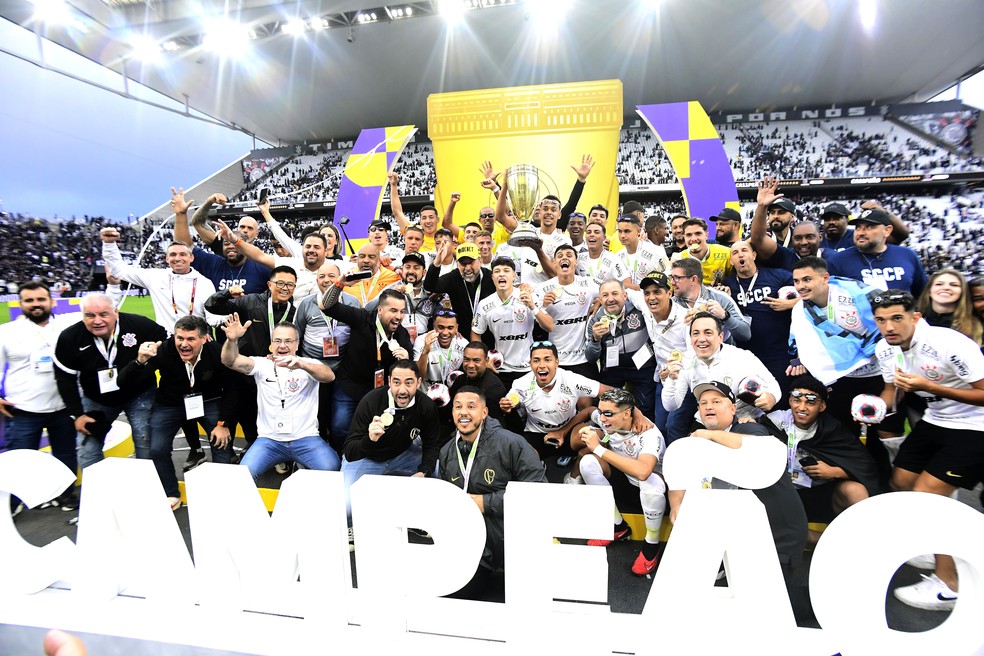 Corinthians se sagrou campeão da Copinha; agora a missão é o Brasileirão — Foto: Marcos Ribolli