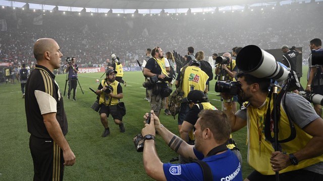 Leonardo Jardim em Fluminense x Flamengo