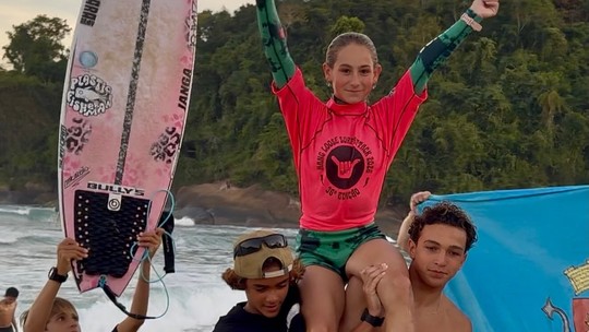 Surfistas da Baixada Santista sobem ao pódio em todas as categorias em etapa do Circuito Paulista de Base