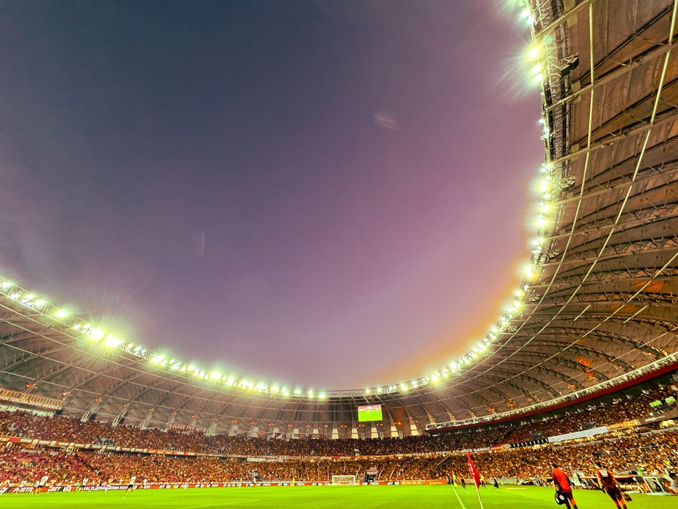 Inter e Flamengo duelam no Beira-Rio — Foto: Ricardo Duarte/Divulgação, Internacional