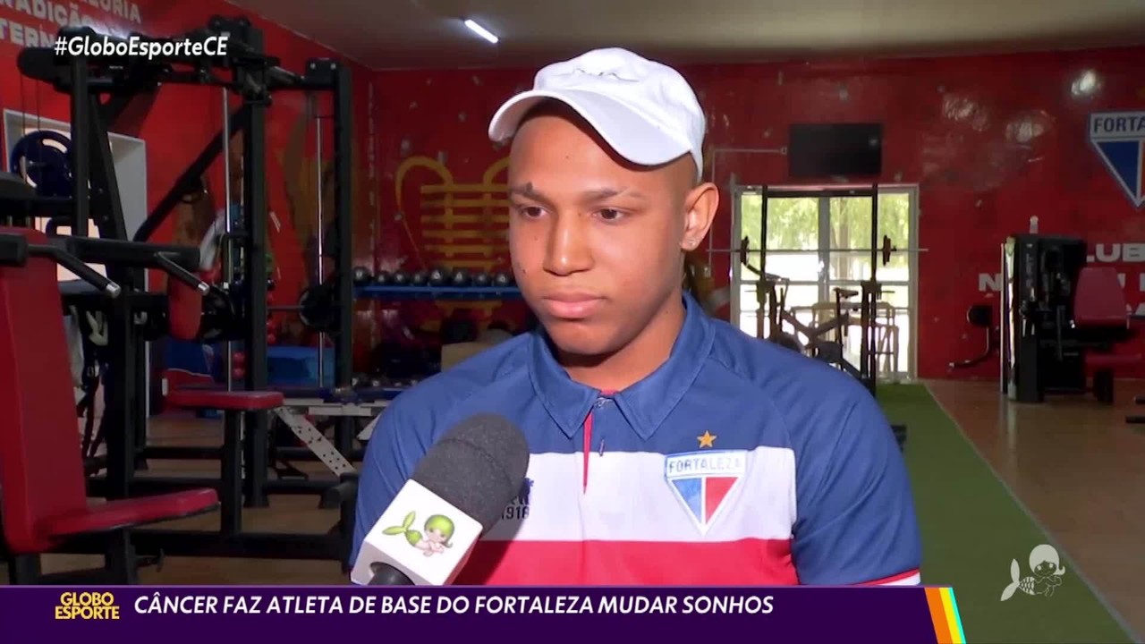 Câncer faz jogador da base do Fortaleza mudar sonhos