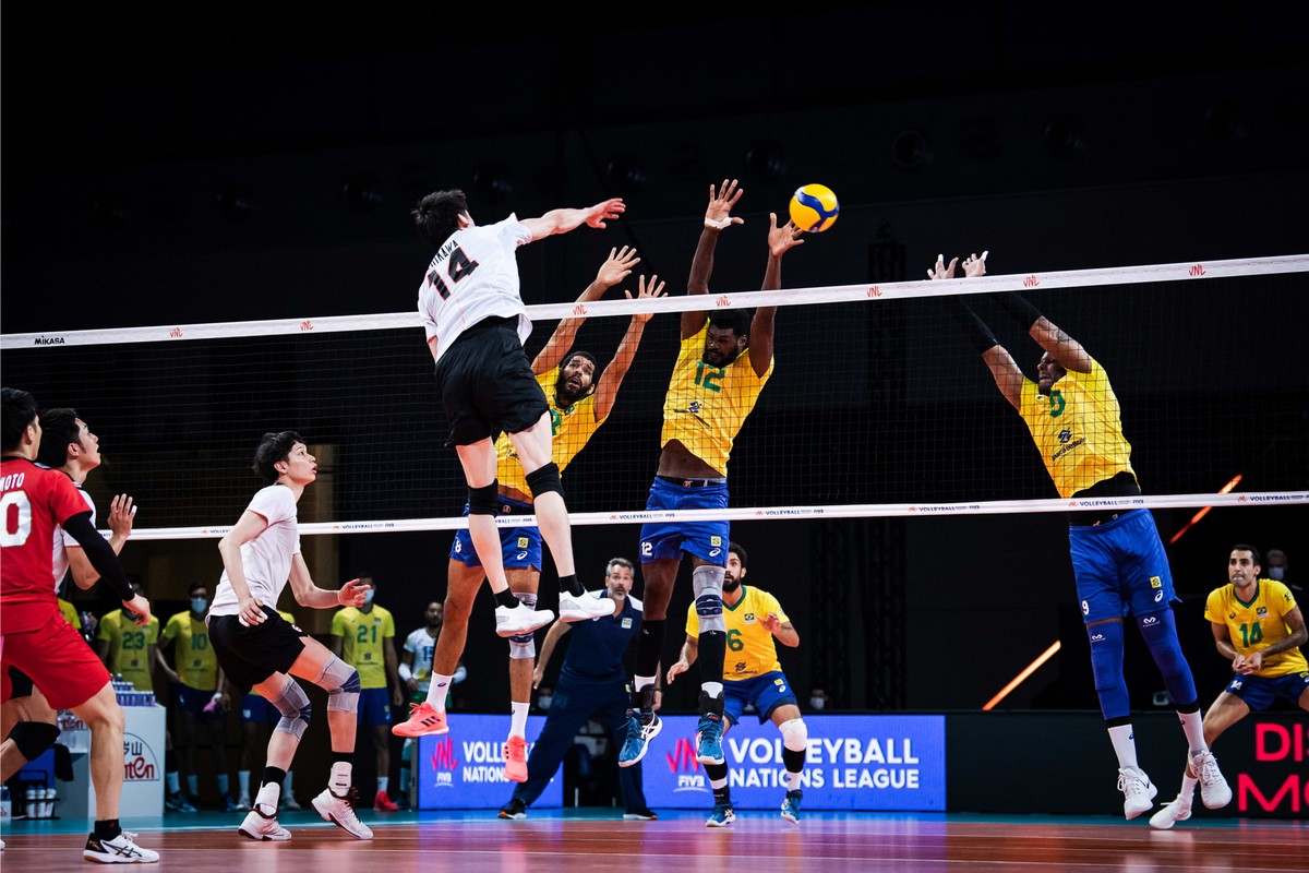 Brasil x Japão ao vivo nas Olimpíadas: onde assistir ao vôlei masculino