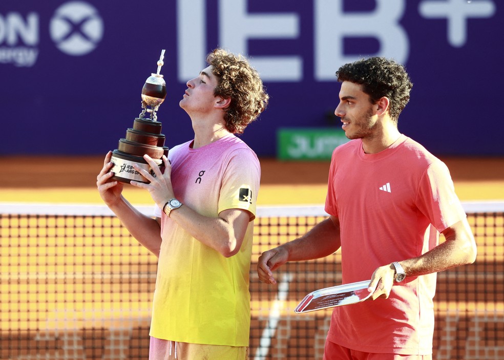 João Fonseca é campeão do ATP Buenos Aires — Foto: Matias Baglietto/Reuters